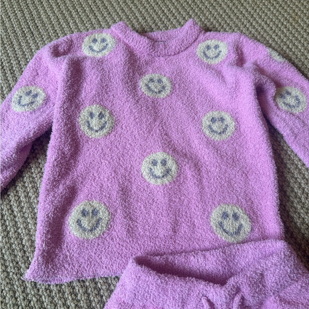Lola + The Boys Pink Smile Fuzzy Set